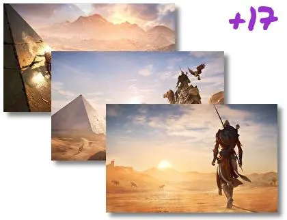 Assassins Creed Origins theme for Windows 10