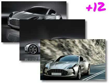 Астон Мартин One 77 тема для Windows 10