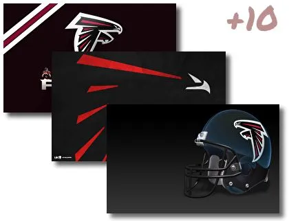 Atlanta Falcons theme for Windows 10