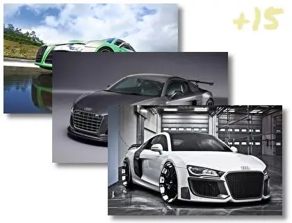 Audi R8 theme for Windows 10