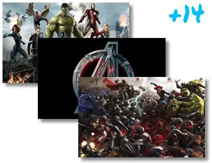 Avengers Age of Ultron theme for Windows 10