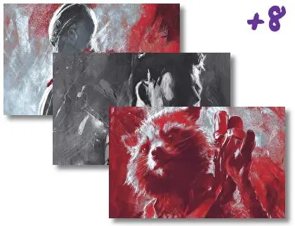 Avengers Artwork theme for Windows 10