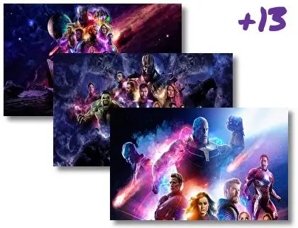 Avengers Endgame theme for Windows 10