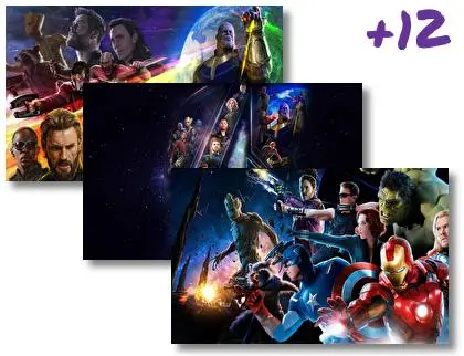 Avengers Infinity War theme for Windows 10