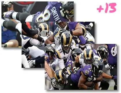 Baltimore Ravens theme for Windows 10