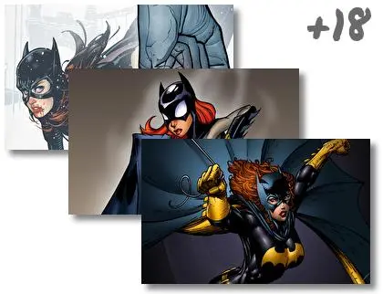 Batgirl theme for Windows 10