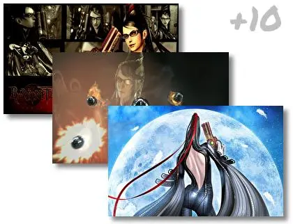 Bayonetta theme for Windows 10