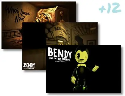 Bendy and The Ink Machine theme for Windows 10