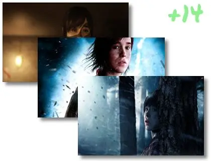 두 영혼을 넘어서 Windows 10용 테마