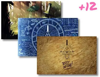 Bill Cipher theme for Windows 10