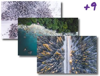 Birds Eye View theme for Windows 10