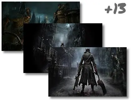 Bloodborne theme for Windows 10