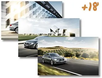 Bmw 5series theme for Windows 10