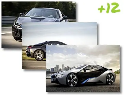 Bmw I8 theme for Windows 10