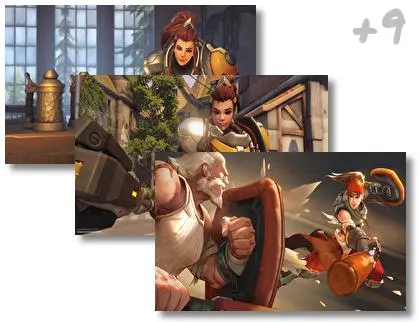 Brigitte theme for Windows 10