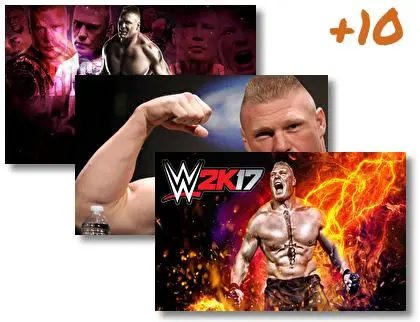 Brock Lesnar theme for Windows 10
