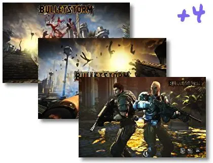 Bulletstorm theme for Windows 10