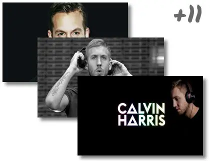 Calvin Harris theme for Windows 10