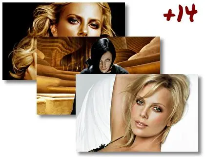 Charlize Theron1 theme for Windows 10