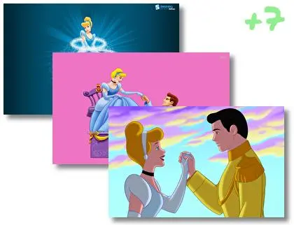 Cinderella theme for Windows 10