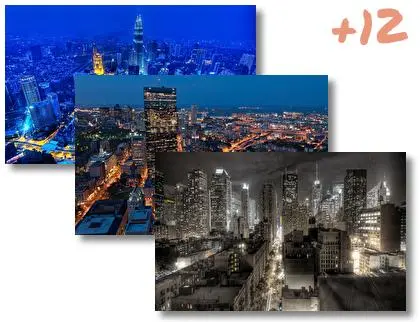 Cityscape theme for Windows 10