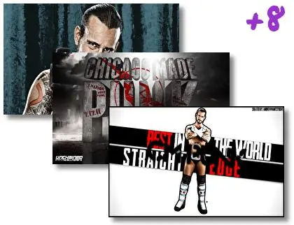 Cm Punk theme for Windows 10