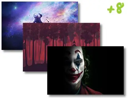 Cool 4K theme for Windows 10