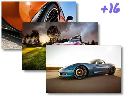 Corvette theme for Windows 10