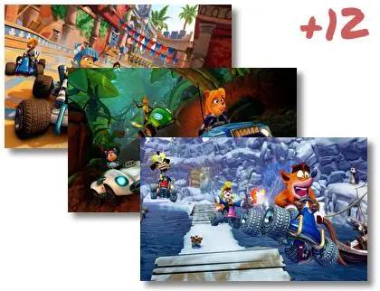 Crash Team Racing theme for Windows 10