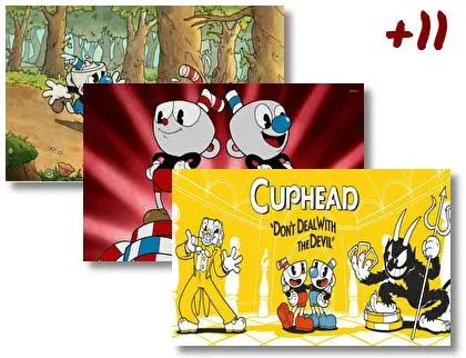Cuphead theme for Windows 10