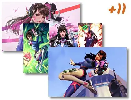 D Va theme for Windows 10