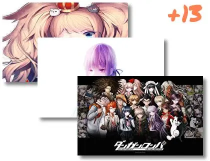 Danganronpa motiv pro Windows 10