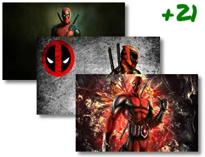Deadpool Comics theme for Windows 10