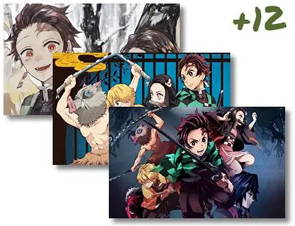 Demon Slayer motiv pro Windows 10