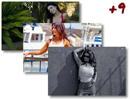 Denise Milani theme for Windows 10