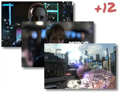 Detroit Become Human theme for Windows 10