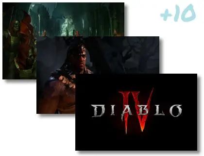 Diablo 4 theme for Windows 10