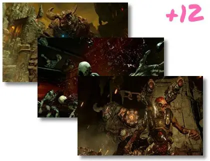 Doom theme for Windows 10