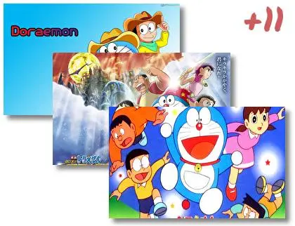 Doraemon thème pour Windows 10