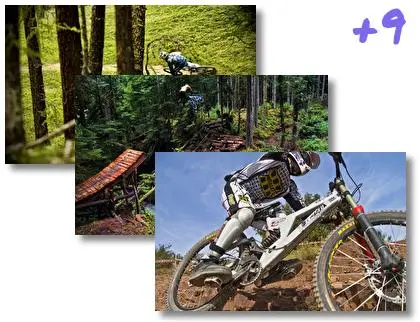 Downhill Biking theme for Windows 10