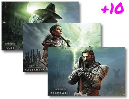 Dragon Age Inquisition theme for Windows 10