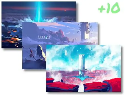 Duelyst theme for Windows 10