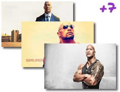 Dwayne Johnson theme for Windows 10