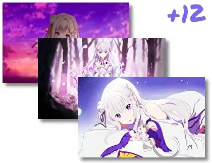 Emilia Rezero motiv pro Windows 10