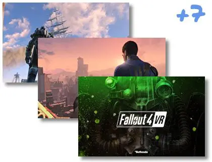 Fallout 4 Vr theme for Windows 10