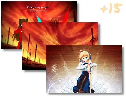 Fate/stay night Unlimited Blade Works thème pour Windows 10