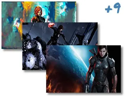 Femshep Mass Effect theme for Windows 10
