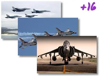 Savaş Uçakları Windows 10 için tema