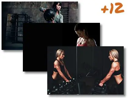 Fitness Girl theme for Windows 10