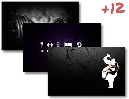 Fitness theme for Windows 10